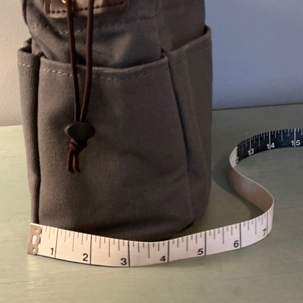 Vercord Canvas Handbag Organizer/Insert Charcoal Gray - Picture 9 of 9